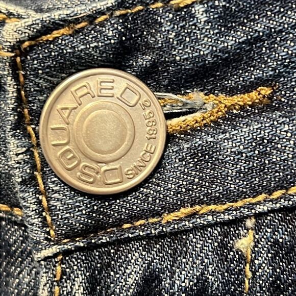 Dsquared2 Men’s Rare Italian Made Straight Leg Jeans Size 44 EU , 32US - Picture 8 of 16